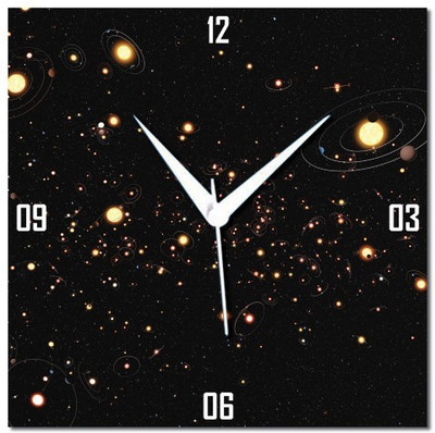 70% OFF on WebPlaza beautiful 678 Analog Wall Clock Multicolor