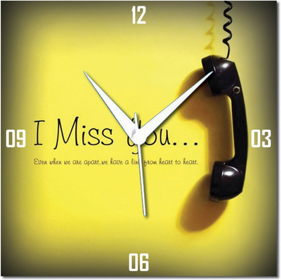 70% OFF on WebPlaza beautiful 271 Analog Wall Clock Multicolor