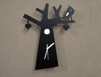 27% OFF on Blacksmith Love Bird on A Tree Analog Wall Clock Black 27% OFF on Blacksmith Love Bird on A Tree Analog Wall Clock Black