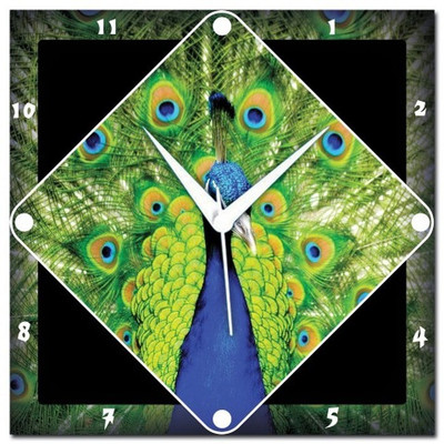 70% OFF on WebPlaza Dancing Peacock Analog Wall Clock Multicolor 70% OFF on WebPlaza Dancing Peacock Analog Wall Clock Multicolor