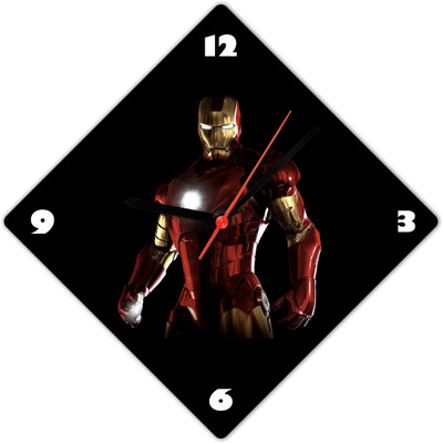 50% OFF on Lovely Collection Iron Man Analog Wall Clock Multicolor 50% OFF on Lovely Collection Iron Man Analog Wall Clock Multicolor
