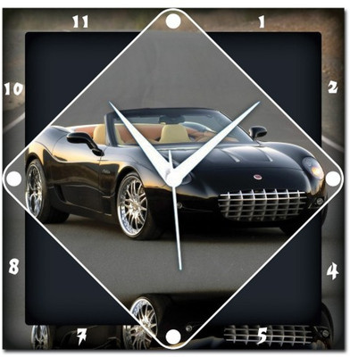 72% OFF on Amore Black Car 107638 Analog Wall Clock Grey 72% OFF on Amore Black Car 107638 Analog Wall Clock Grey