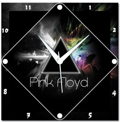 70% OFF on WebPlaza Pink Floyd Analog Wall Clock Multicolor