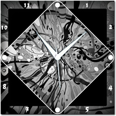 72% OFF on Amore Grey Abstract Analog Wall Clock Multicolor 72% OFF on Amore Grey Abstract Analog Wall Clock Multicolor