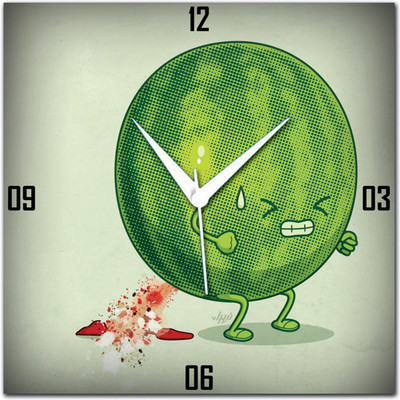 72% OFF on Amore Funny Watermelon Analog Wall Clock Multicolor 72% OFF on Amore Funny Watermelon Analog Wall Clock Multicolor