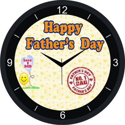 42% OFF on Regent Texture RC 329 Analog Wall Clock Black