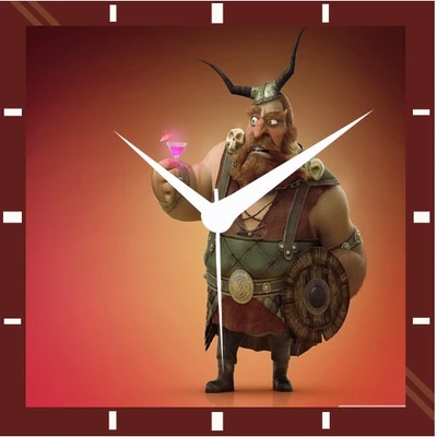 50% OFF on Moneysaver Stoick the Vast Analog Wall Clock Multicolour 50% OFF on Moneysaver Stoick the Vast Analog Wall Clock Multicolour