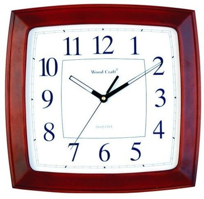 Wood Craft WS-1102 Analog Wall Clock Rose Wood Wood Craft WS-1102 Analog Wall Clock Rose Wood