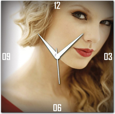 70% OFF on WebPlaza Taylor Swift 4 Analog Wall Clock Multicolor