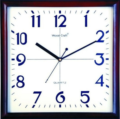 Wood Craft W-58 Analog Wall Clock Rose Wood Wood Craft W-58 Analog Wall Clock Rose Wood