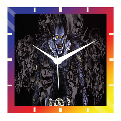 50% OFF on Moneysaver Death Note Ryuk Analog Wall Clock Multicolor