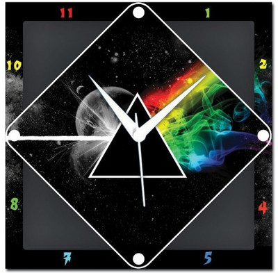 70% OFF on WebPlaza Pink Floyd Analog Wall Clock Multicolor