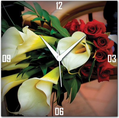 70% OFF on WebPlaza Rose Analog Wall Clock Multicolor 70% OFF on WebPlaza Rose Analog Wall Clock Multicolor