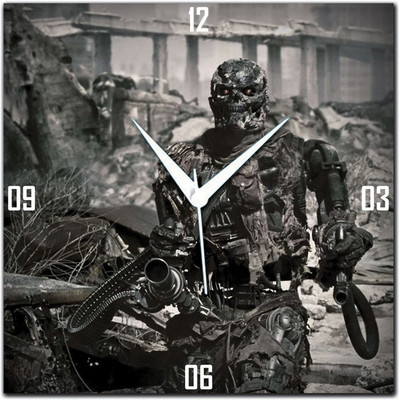 70% OFF on WebPlaza Terminator Salvation Analog Wall Clock Multicolor 70% OFF on WebPlaza Terminator Salvation Analog Wall Clock Multicolor