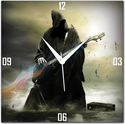 70% OFF on WebPlaza Guitar Man Analog Wall Clock Multicolor 70% OFF on WebPlaza Guitar Man Analog Wall Clock Multicolor