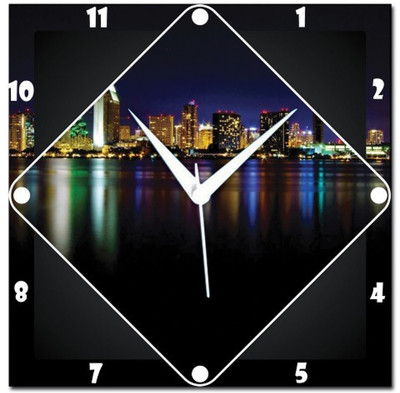 72% OFF on Amore City Lights Analog Wall Clock Multicolor 72% OFF on Amore City Lights Analog Wall Clock Multicolor