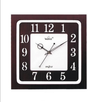 Wertex WX-1009 Analog Wall Clock Dark Brown Wertex WX-1009 Analog Wall Clock Dark Brown