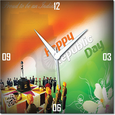 70% OFF on WebPlaza Lovely Republic Day Analog Wall Clock Multicolor 70% OFF on WebPlaza Lovely Republic Day Analog Wall Clock Multicolor