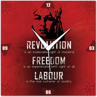 72% OFF on Amore Revolution Freedom Labour Analog Wall Clock Multicolor 72% OFF on Amore Revolution Freedom Labour Analog Wall Clock Multicolor