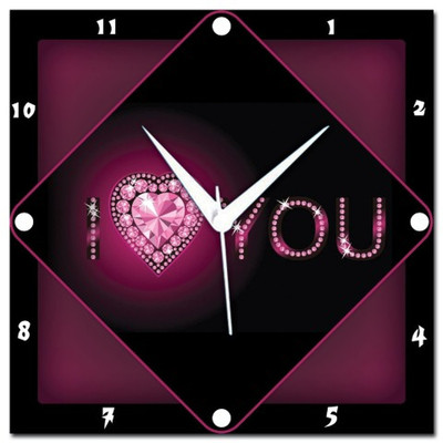 72% OFF on Amore I love You Analog Wall Clock Multicolor 72% OFF on Amore I love You Analog Wall Clock Multicolor