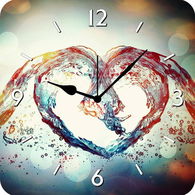 50% OFF on FurnishFantasy Love Analog Wall Clock Multicolor 50% OFF on FurnishFantasy Love Analog Wall Clock Multicolor