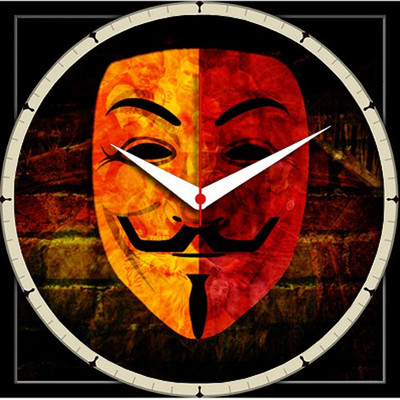 62% OFF on Shopmillions Vendetta Mask Analog Wall Clock Multicolor 62% OFF on Shopmillions Vendetta Mask Analog Wall Clock Multicolor