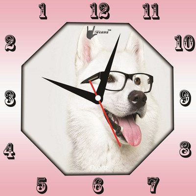 55% OFF on Lycans aNTI 0198 Analog Wall Clock Pink, White 55% OFF on Lycans aNTI 0198 Analog Wall Clock Pink, White