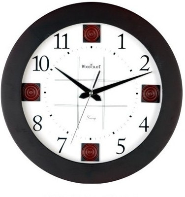 5% OFF on Wood Craft WS-1147 Analog Wall Clock Black 5% OFF on Wood Craft WS-1147 Analog Wall Clock Black