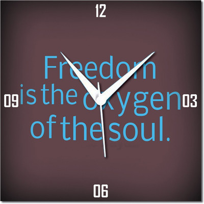 70% OFF on WebPlaza Freedom Is The Oxygen Of The Soul Republic Day Analog Wall Clock Multicolor 70% OFF on WebPlaza Freedom Is The Oxygen Of The Soul Republic Day Analog Wall Clock Multicolor