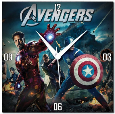 70% OFF on WebPlaza Avengers Analog Wall Clock Multicolor 70% OFF on WebPlaza Avengers Analog Wall Clock Multicolor