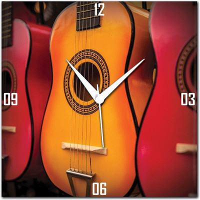 70% OFF on WebPlaza Guitar 6 Analog Wall Clock Multicolor 70% OFF on WebPlaza Guitar 6 Analog Wall Clock Multicolor