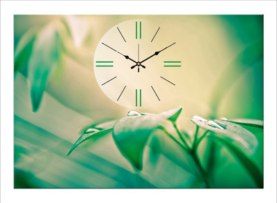 33% OFF on Design O Vista Single Panel - DV1-S-R4267 Analog Wall Clock Multicolor