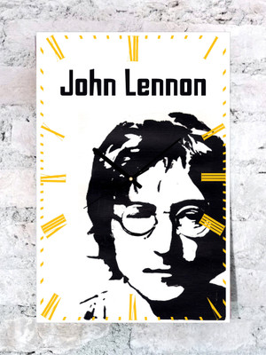 46% OFF on Kwardrobe John Lennon Analog Wall Clock White 46% OFF on Kwardrobe John Lennon Analog Wall Clock White