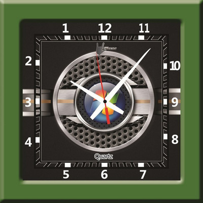 55% OFF on Lycans Anti 0013 Analog Wall Clock Black, Green