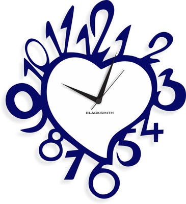 51% OFF on Blacksmith Dark Blue Heart Stylized With Numbers Analog Wall Clock Dark Blue 51% OFF on Blacksmith Dark Blue Heart Stylized With Numbers Analog Wall Clock Dark Blue