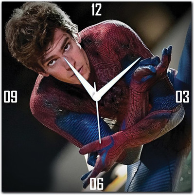 70% OFF on WebPlaza Spiderman 1 Analog Wall Clock Multicolor