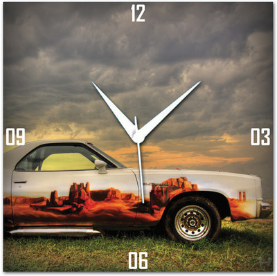 72% OFF on Amore Car 2 Analog Wall Clock Multicolor 72% OFF on Amore Car 2 Analog Wall Clock Multicolor