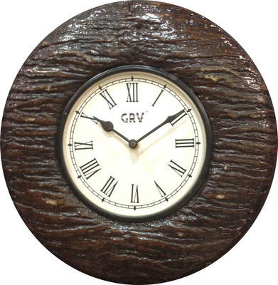 53% OFF on GRV 1206 Analog 29 cm Dia Wall Clock Brown 53% OFF on GRV 1206 Analog 29 cm Dia Wall Clock Brown