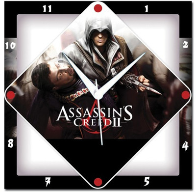 72% OFF on Amore Assassins Creed 107439 Analog Wall Clock Black