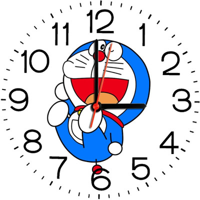 23% OFF on Ellicon B294 Doraemon Cartoon Analog Wall Clock White 23% OFF on Ellicon B294 Doraemon Cartoon Analog Wall Clock White