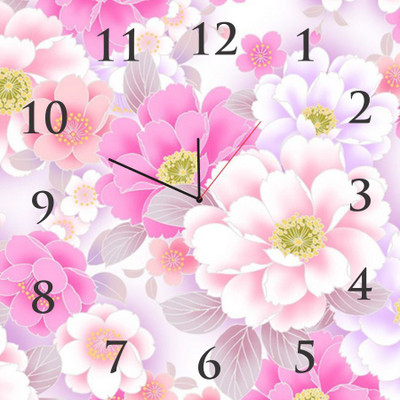 14% OFF on Everyday Gifts Floral Design Analog Wall Clock Black 14% OFF on Everyday Gifts Floral Design Analog Wall Clock Black