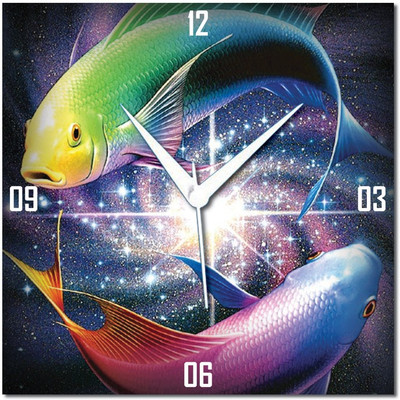 70% OFF on WebPlaza beautiful 336 Analog Wall Clock Multicolor