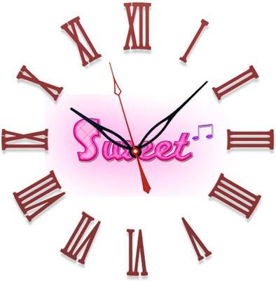 28% OFF on Ellicon 134 Sweet Analog Wall Clock White