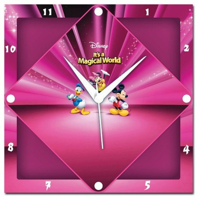 70% OFF on WebPlaza Disney Analog Wall Clock Multicolor 70% OFF on WebPlaza Disney Analog Wall Clock Multicolor
