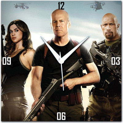 70% OFF on WebPlaza Gi Joe Retaliation 2 Analog Wall Clock Multicolor