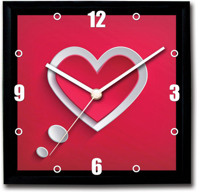 41% OFF on StyBuzz 3D Love Heart Art Valentine Analog Wall Clock Black 41% OFF on StyBuzz 3D Love Heart Art Valentine Analog Wall Clock Black