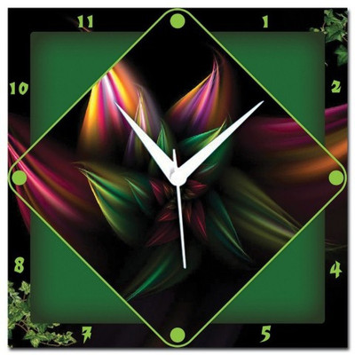70% OFF on WebPlaza Floral Abstract Analog Wall Clock Multicolor 70% OFF on WebPlaza Floral Abstract Analog Wall Clock Multicolor