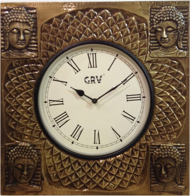 63% OFF on GRV 1601 Analog Wall Clock Brass 63% OFF on GRV 1601 Analog Wall Clock Brass
