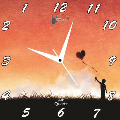 55% OFF on Lycans aNTI 0095 Analog Wall Clock Red 55% OFF on Lycans aNTI 0095 Analog Wall Clock Red