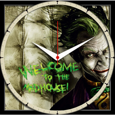 62% OFF on Shopmillions Mad House Analog Wall Clock Multicolor